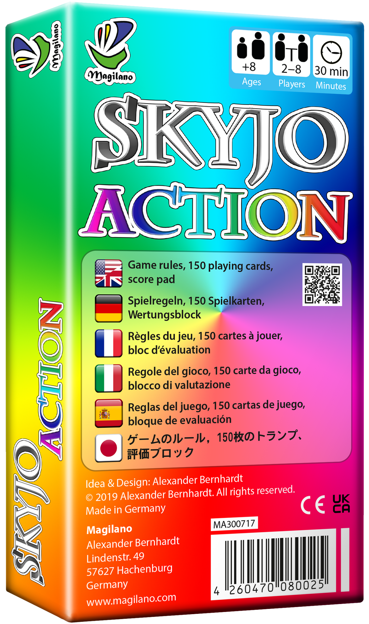 Magilano SKYJO - The entertaining game for young and old
